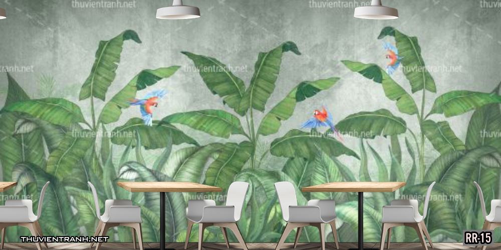 Tranh dán tường rừng xanh nhiệt đới Tropical RR-15 - Kết quả tìm kiếm tranh tường